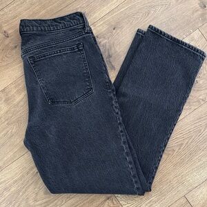 Abercrombie & Fitch Charcoal Straight Jeans